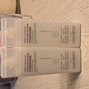 Giovanni Vegan Leave in Conditioner NEW 2 8.5 bottles.